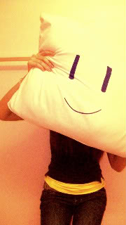 smiley kissen