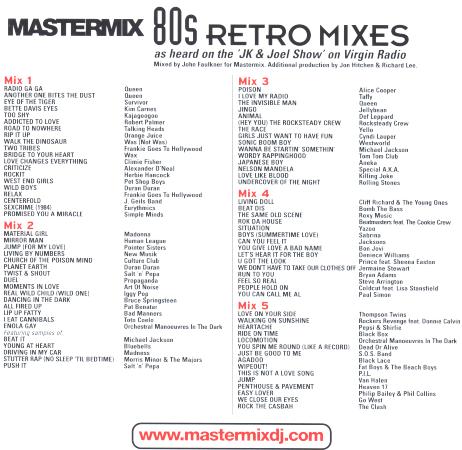 Mastermix - 80's Retro Mixes Mastermix - 80's Retro Mixes