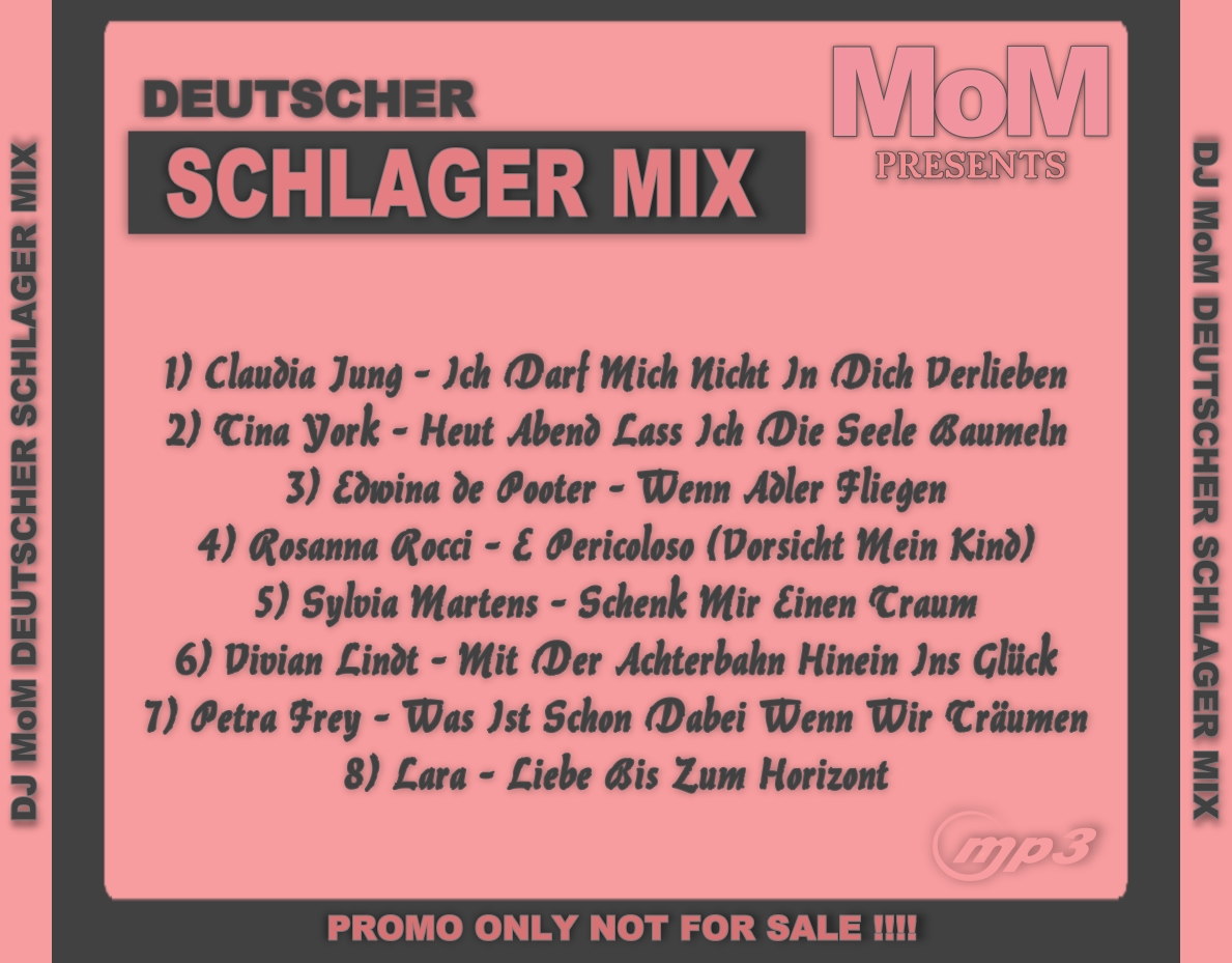 DJ MoM presents Deutscher Schlager HitMix DJ MoM presents Deutscher Schlager HitMix