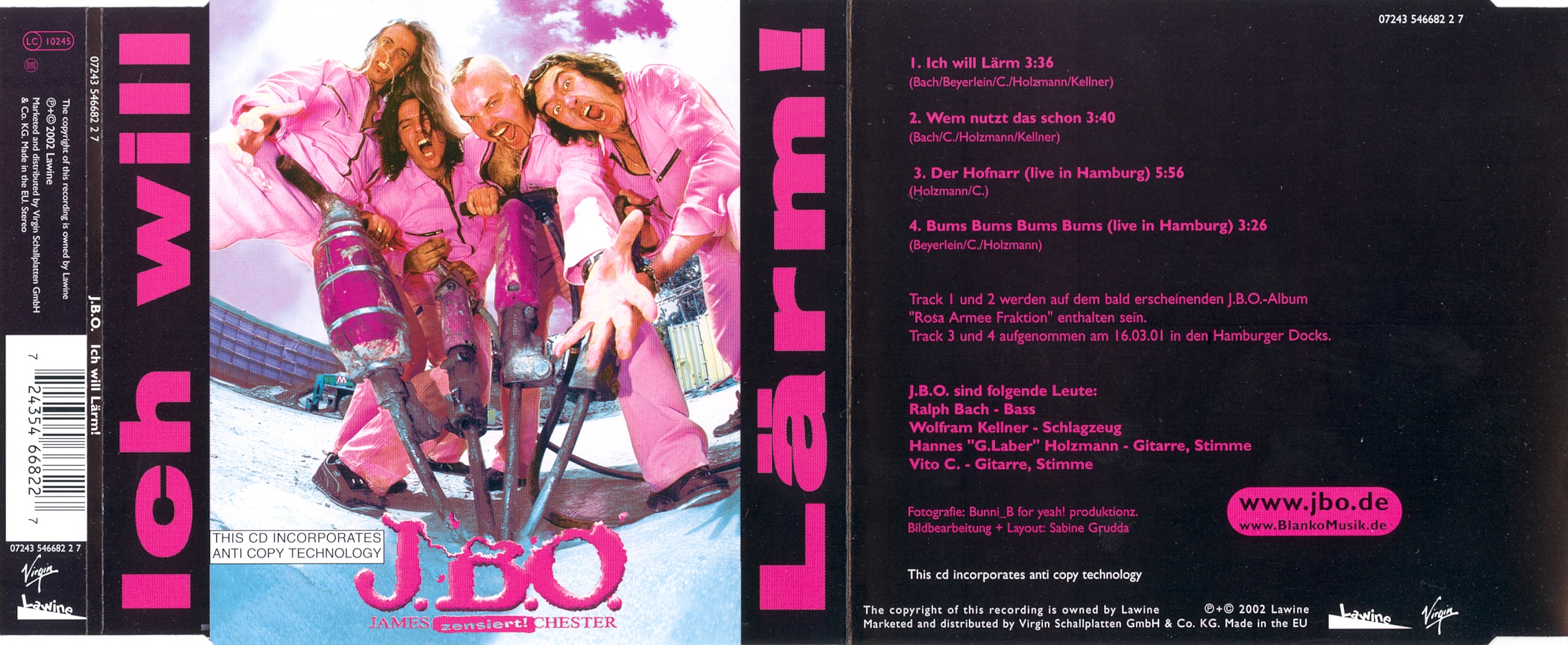 J.B.O.-Ich Will Laerm-CDM-2002 J.B.O.-Ich Will Laerm-CDM-2002