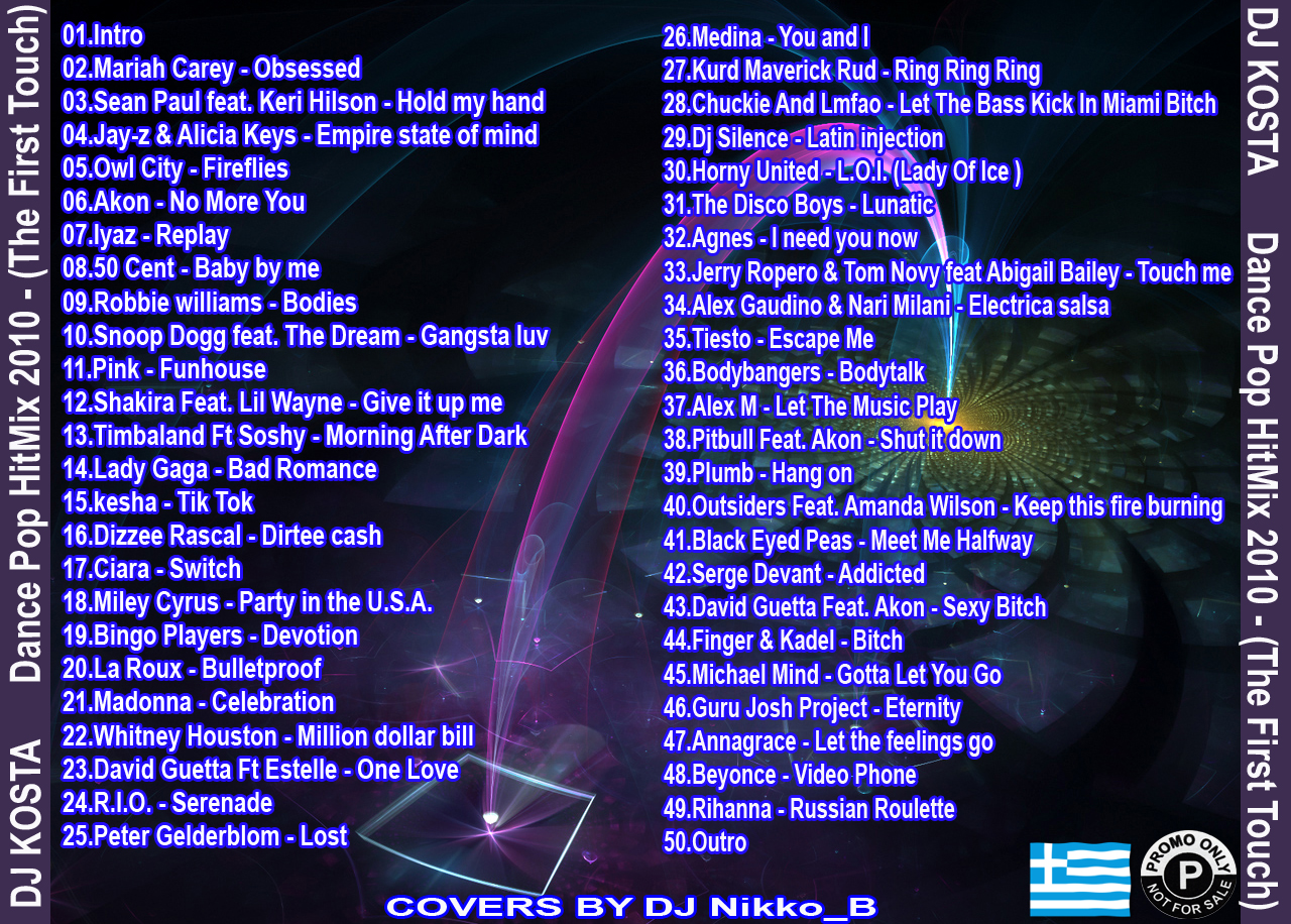 DJ Kosta - Dance Pop HitMix 2010 - First Touch DJ Kosta - Dance Pop HitMix 2010 - First Touch