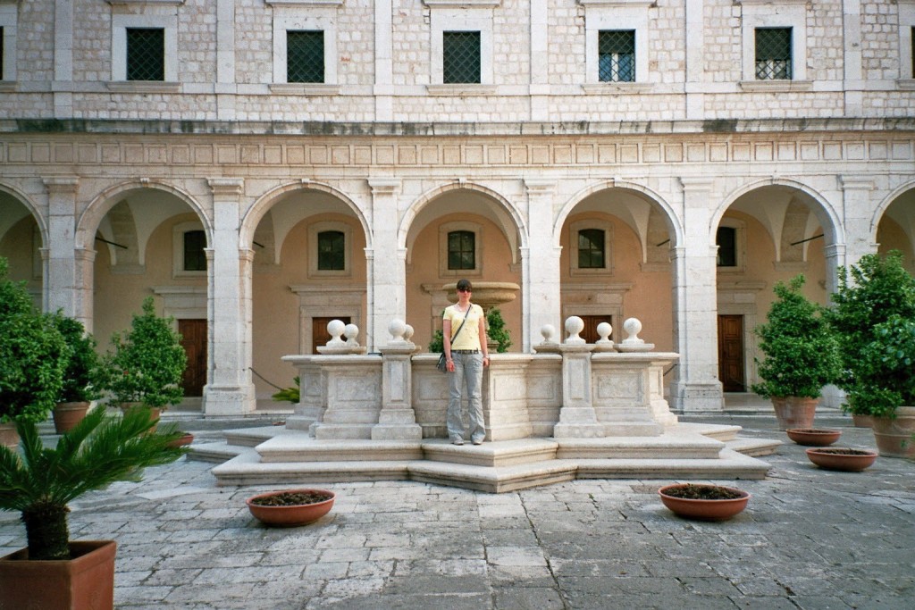 Ich in Montecassino
