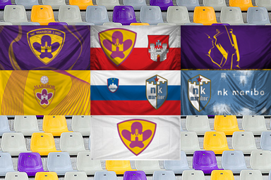 NK Maribor - Flagge
